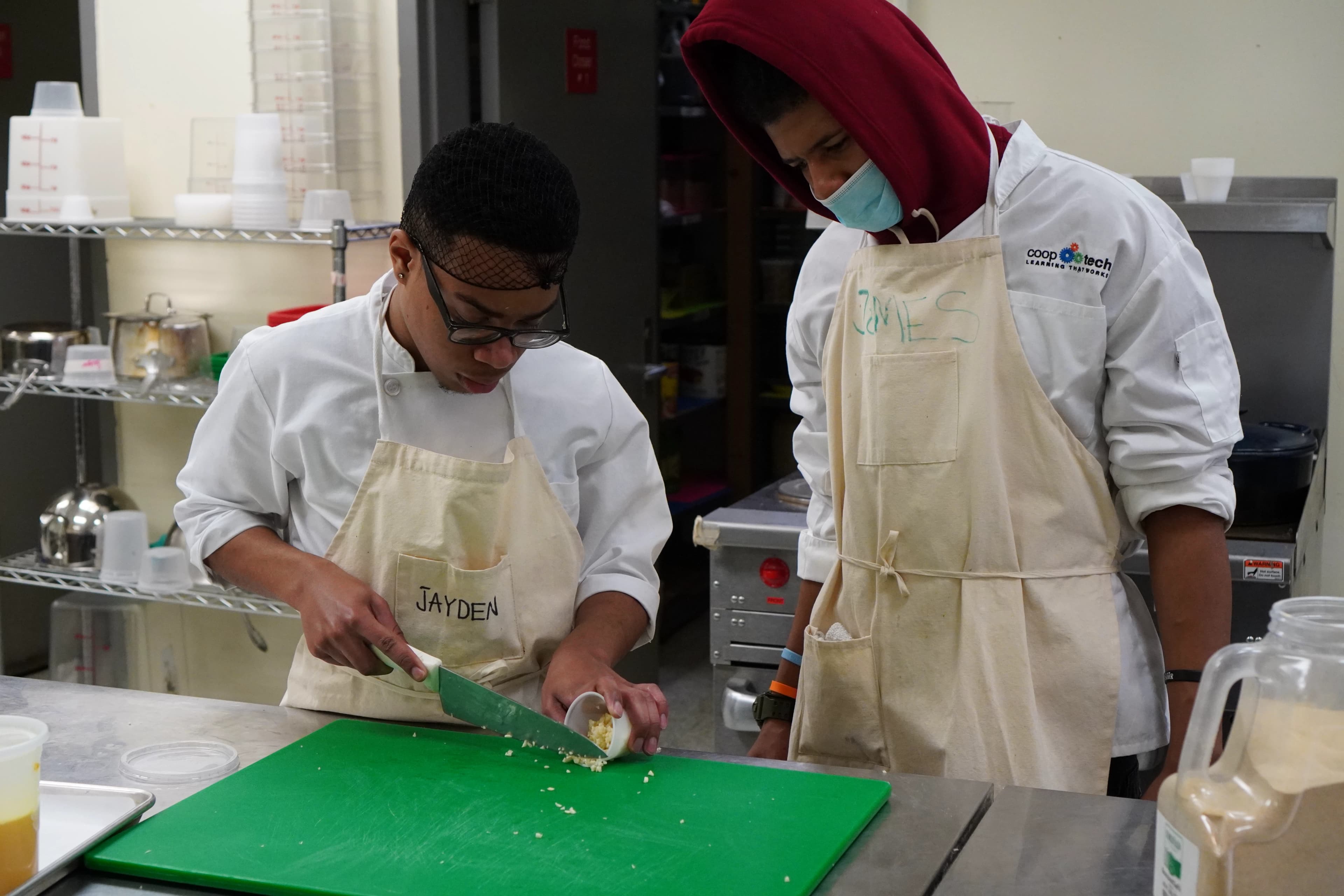 Culinary arts kitchen at Coop Tech